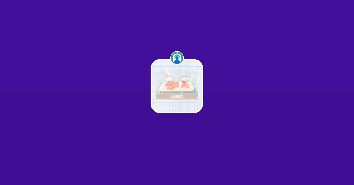 Apnea of prematurity Vector