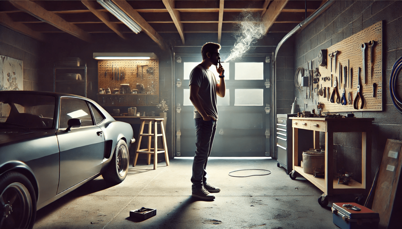 Is Smoking in a Garage With the Door Closed Dangerous?
