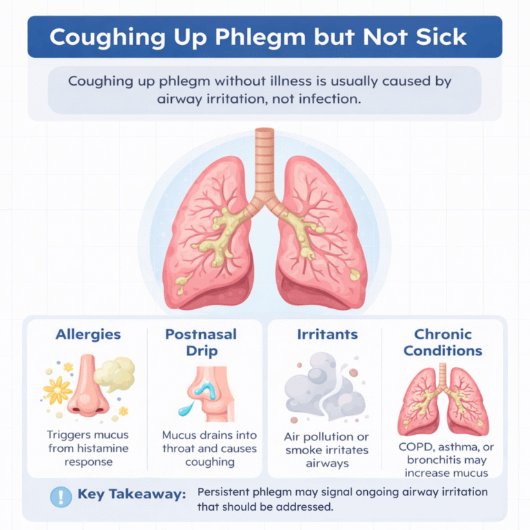 Coughing Up Phlegm but Not Sick: Causes and Treatment (2026)