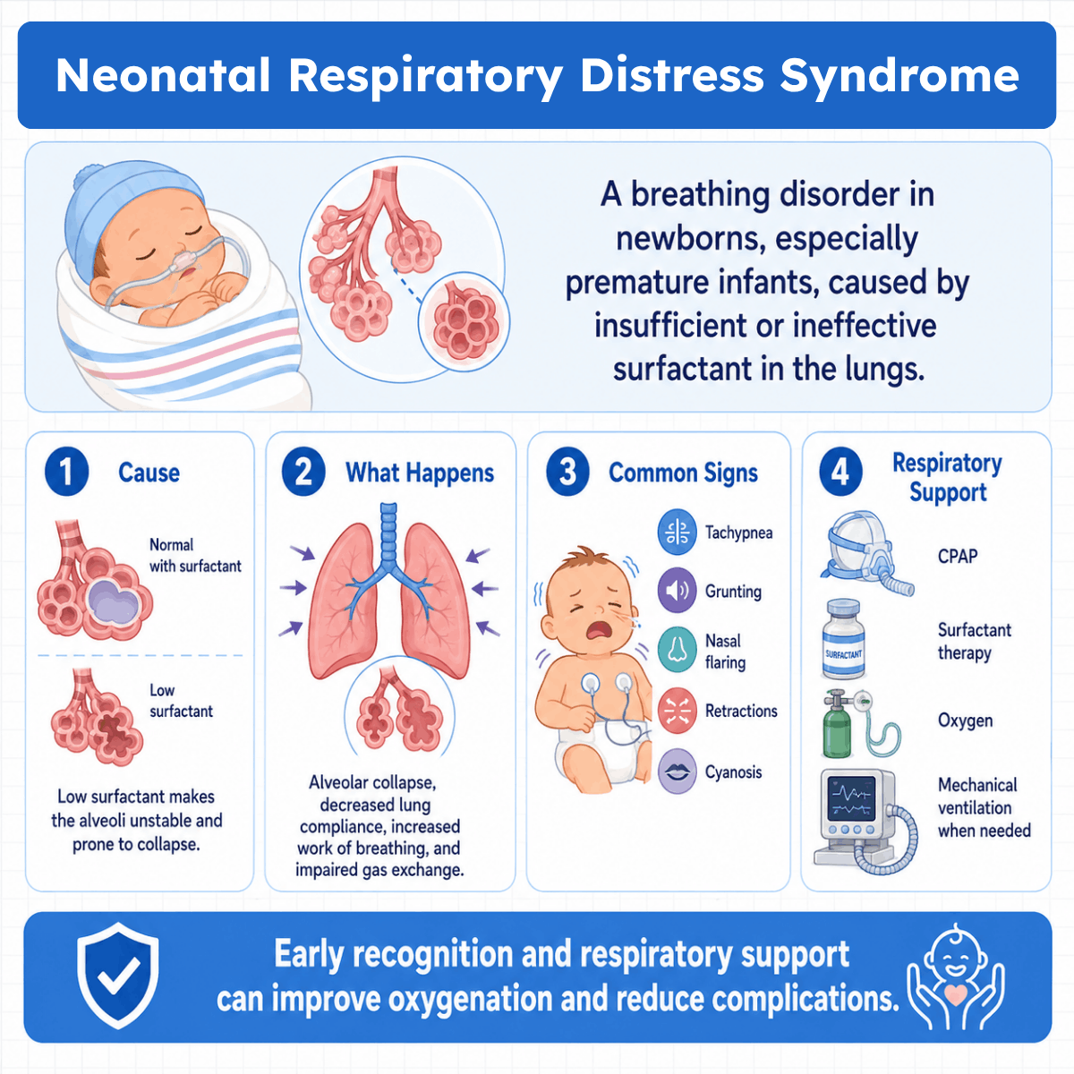 Neonatal Respiratory Distress Syndrome (RDS): An Overview