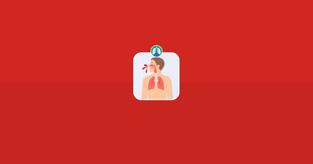 Taste Blood When Coughing Illustration Vector Taste Blood When Coughing Illustration Vector