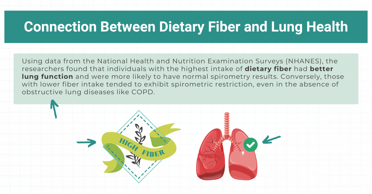 The Connection Between Dietary Fiber and Lung Health illustration