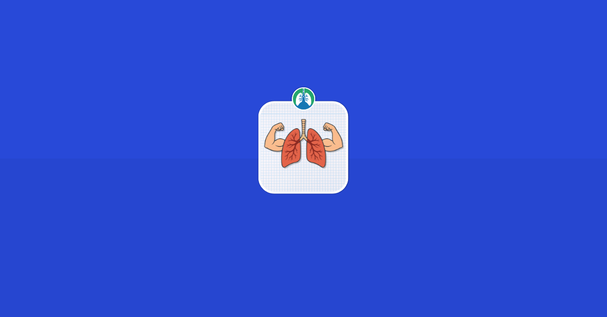 Natural Ways to Strengthen Your Lungs vector