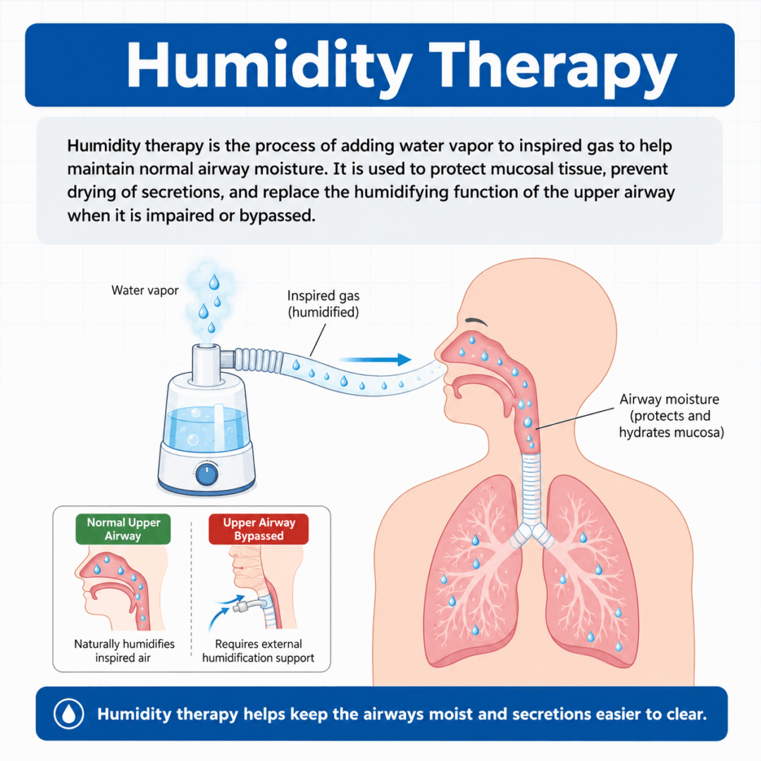 Lung Humidity Humidity and Bland Aerosol Therapy in Respiratory Care