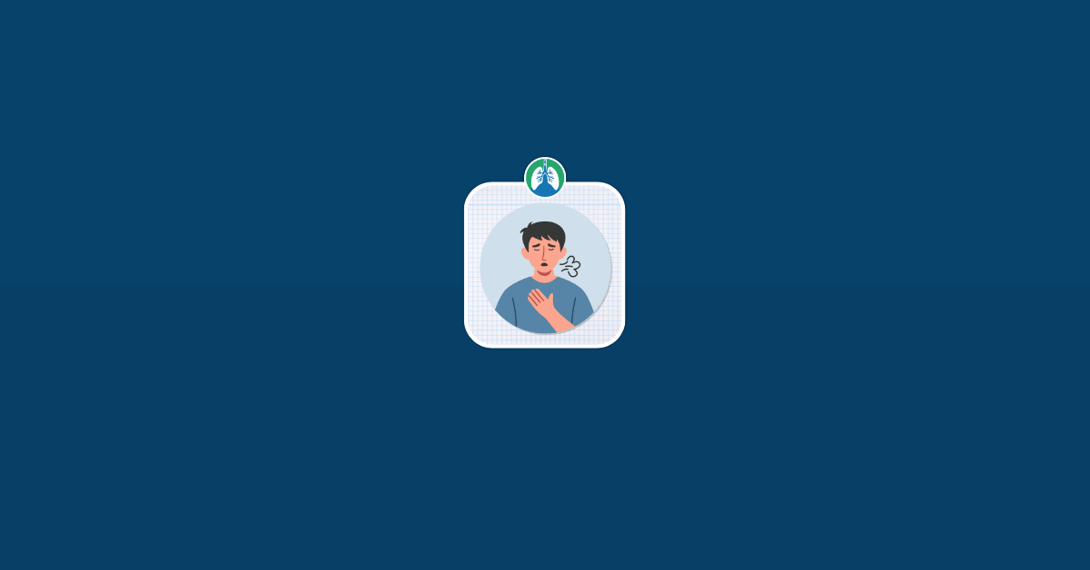 How to Relieve Chest Tightness and Shortness of Breath Vector