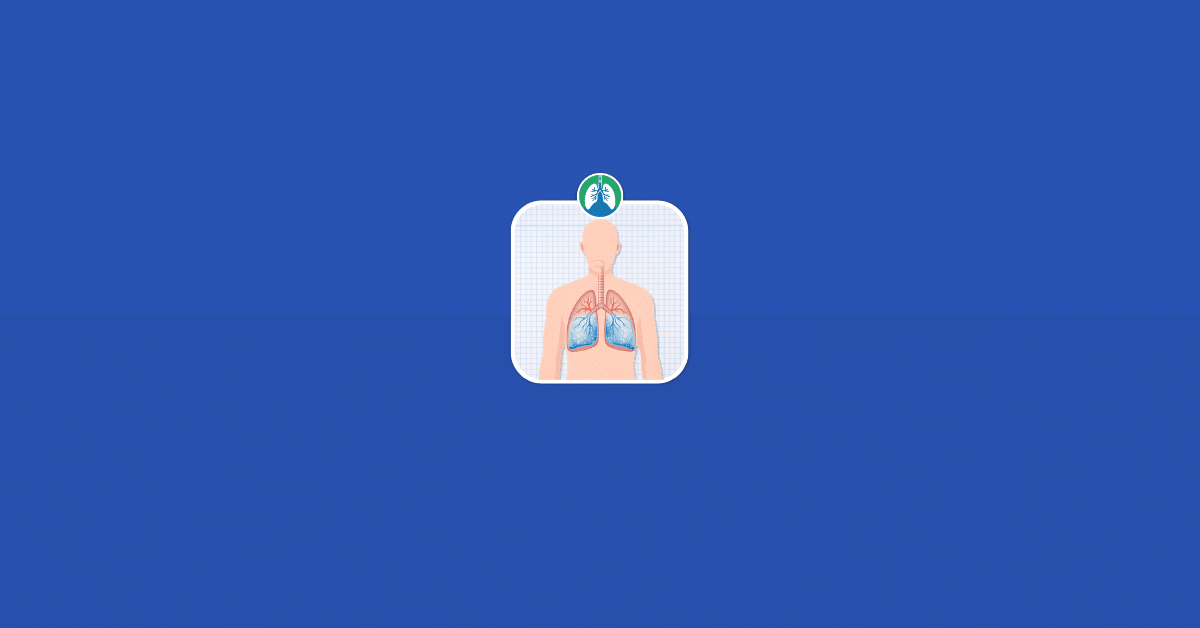 Causes of Fluid in the Lungs Vector
