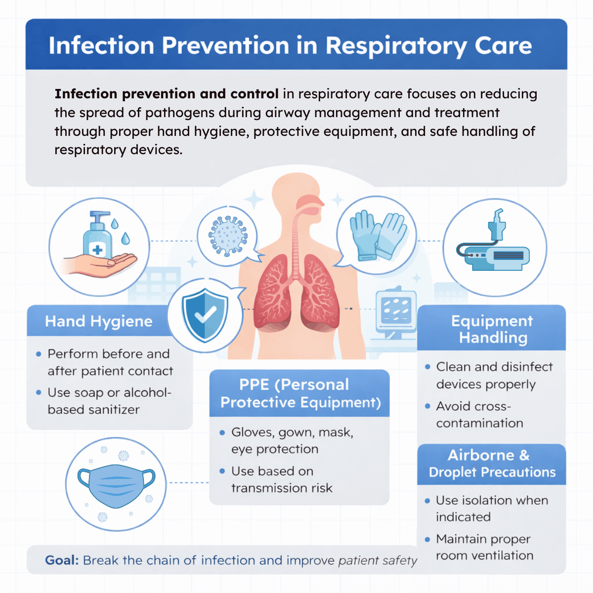 Infection Prevention and Control in Respiratory Care (2026)
