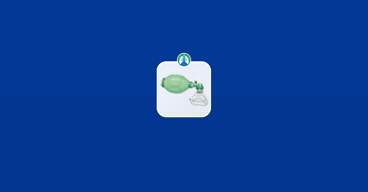 Bag-Valve-Mask (BVM) Vector Image