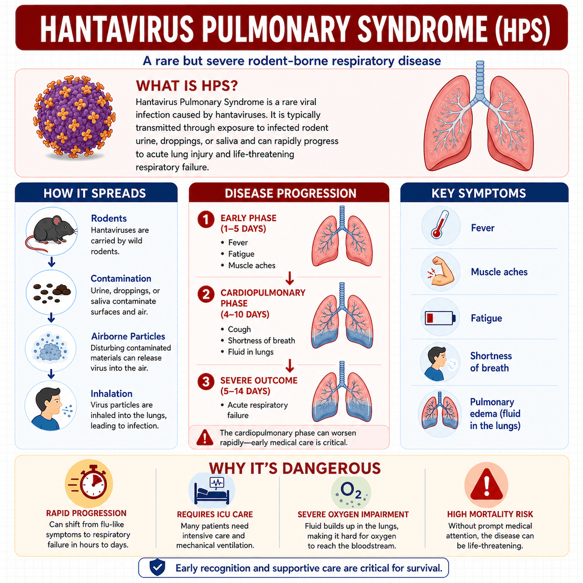 Hps Rash Hantavirus Pulmonary Syndrome (HPS): Signs, Causes, and Risks