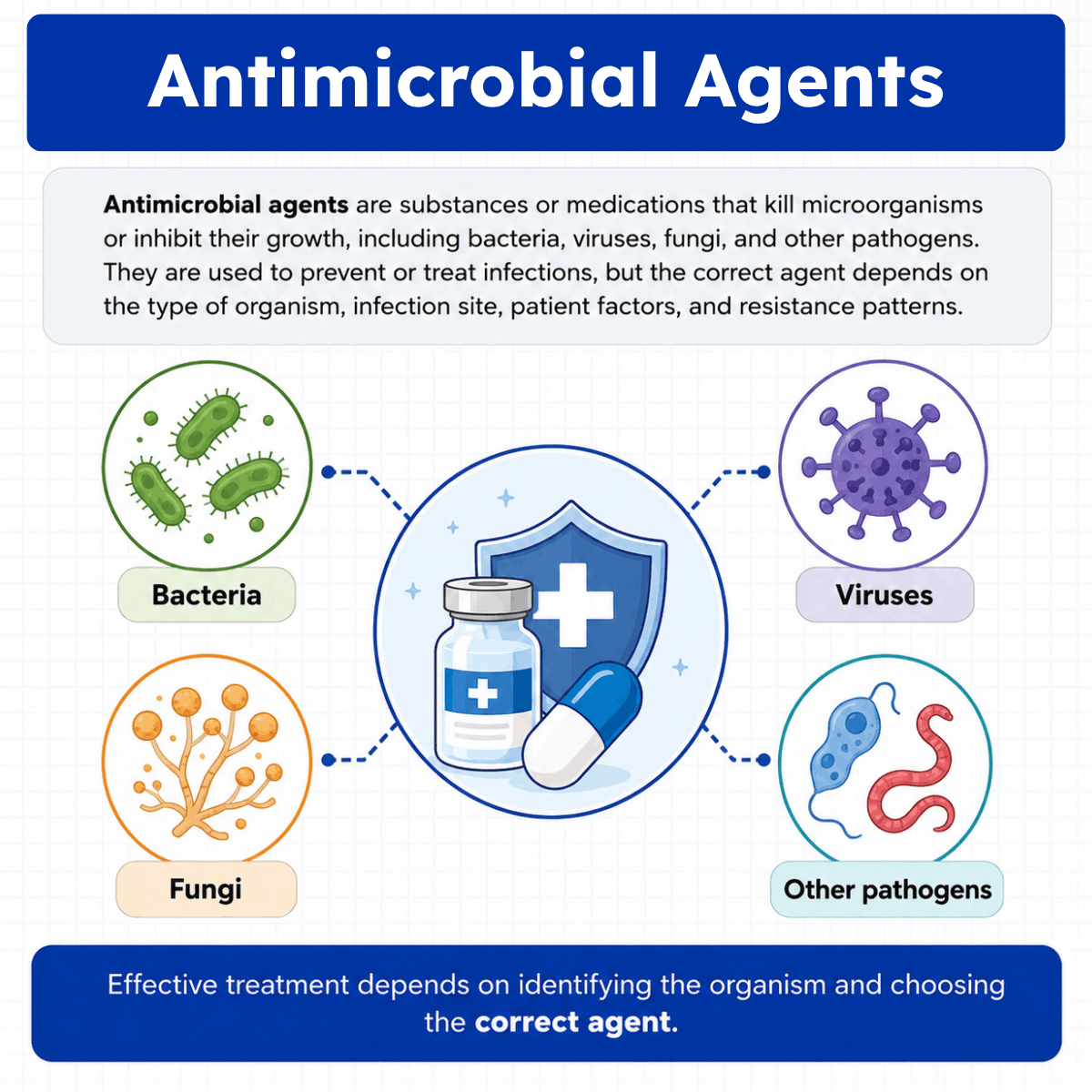 Antimicrobial Agents: Types, Mechanisms, and Clinical Uses