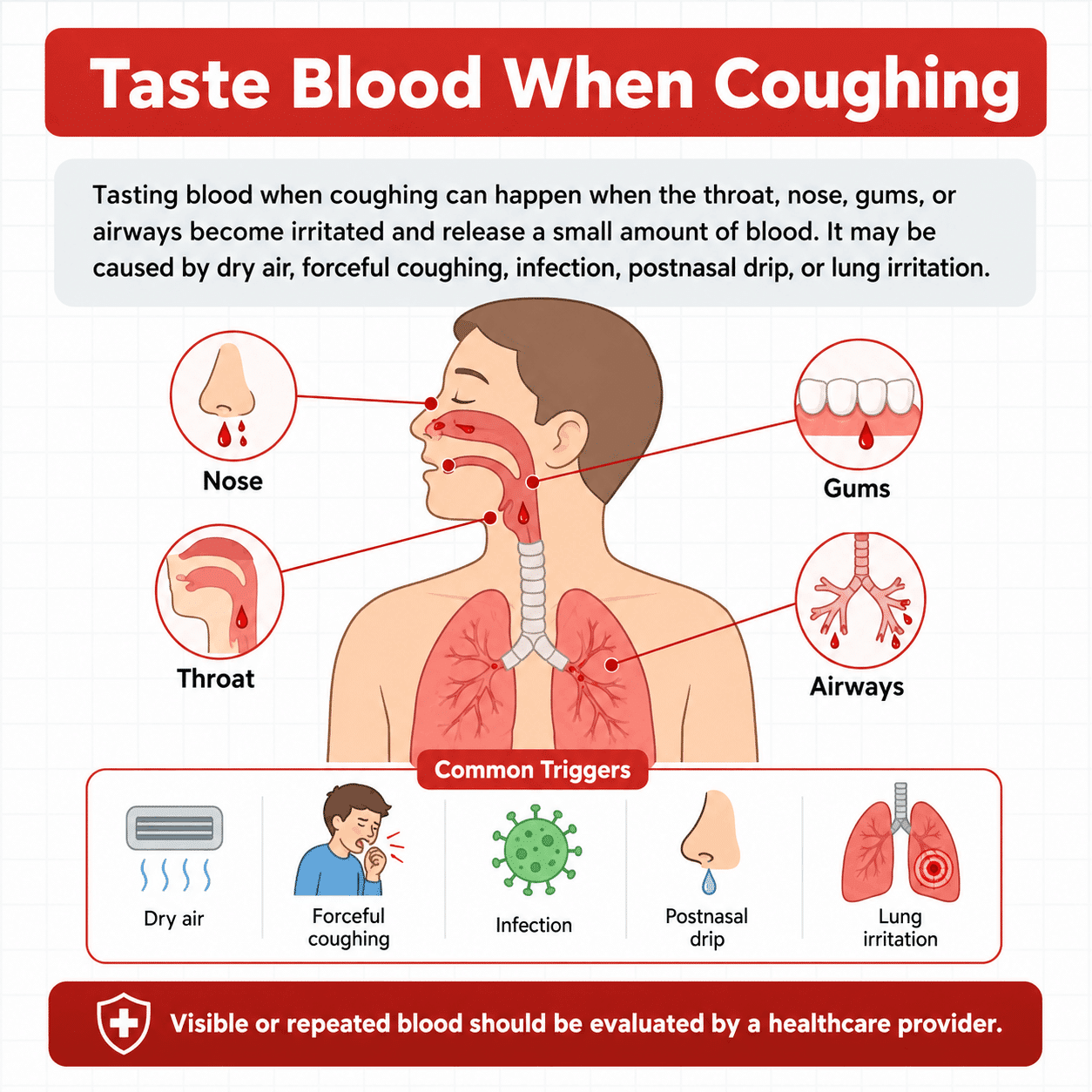 coughing up blood from smoking cigarettes Here's how the ingredients of cigarette smoke travel through the body and wreak havoc What Happens to Your Body