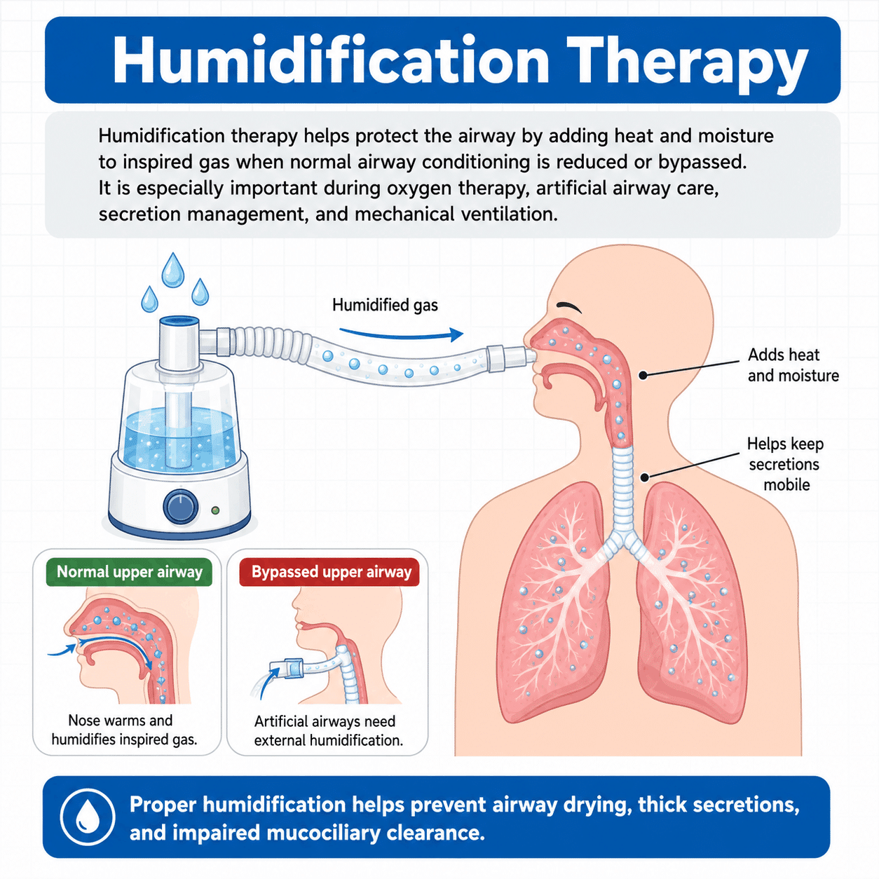 Humidification Therapy: Uses, Devices, and Hazards