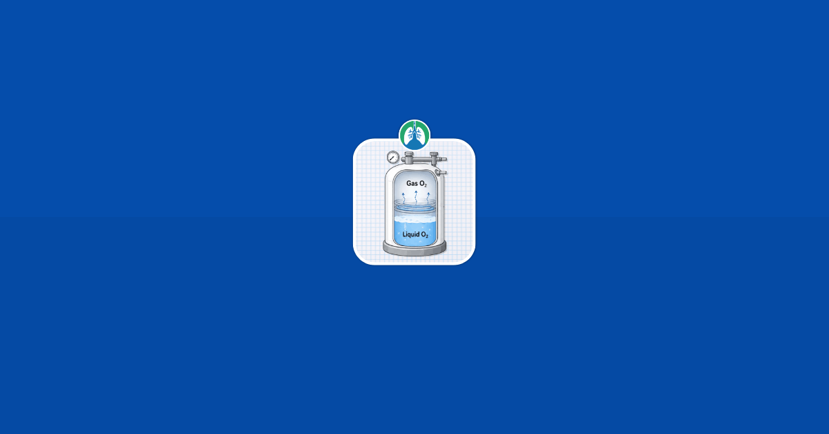 Liquid Oxygen Illustration Vector Liquid Oxygen Illustration Vector